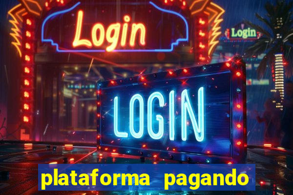 plataforma pagando no cadastro tigre